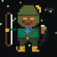 Green Archer #250