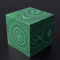 Malachite Cube 263