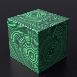 Malachite Cube 323