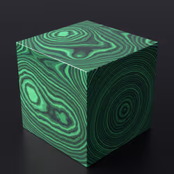 Malachite Cube 232