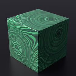 Malachite Cube 267