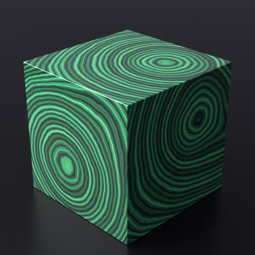 Malachite Cube 202