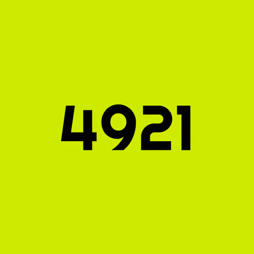 The Numbers #6607