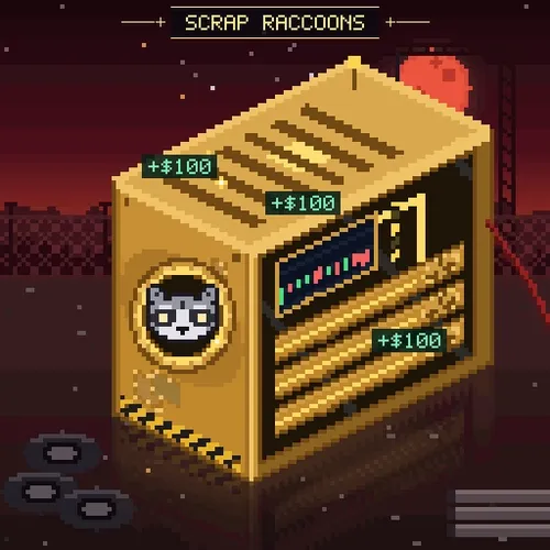 ScrapRaccoons Genesis #1496