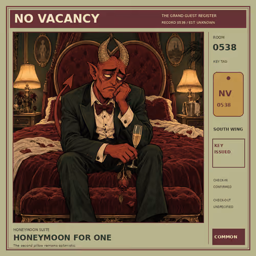 NO VACANCY #538 — HONEYMOON FOR ONE