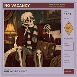 NO VACANCY #1103 — ONE MORE NIGHT