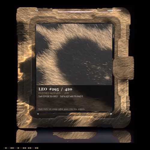 Nftzworld Pixel Art Pad Panthera Leo