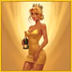 Glitter Gang #2440 — Champagne Girl