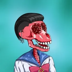 Pre-reveal Hood Lady Skull