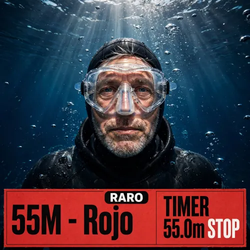 Freediver #6 - 25m Turquesa