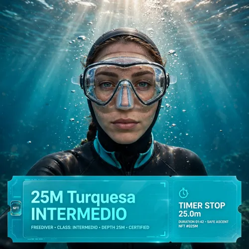 Freediver #12 - 40m Azul