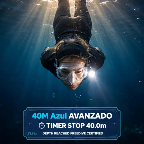 Freediver #5 - 15m Verde Claro