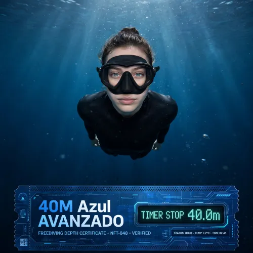 Freediver #19 - 55m Rojo