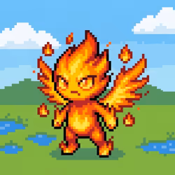 Pixelmon Genesis PYRON — COMMON