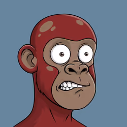 Deadpan Apes #406