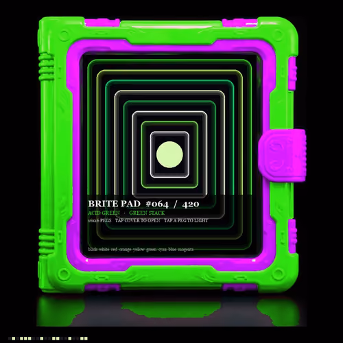 NFTzWORLD Brite Pixel Art Pad