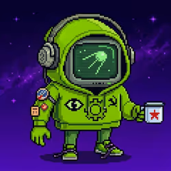 Pixel Hood Mini #557