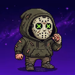 Pixel Hood Mini #99