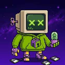 Pixel Hood Mini #1064