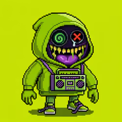 Pixel Hood Mini #18