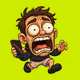 Mr. Sticker #473 - Alpha Cope