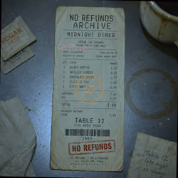 NO REFUNDS ARCHIVE #0002