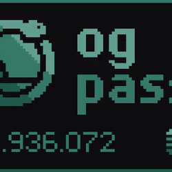Balboa OG Pass #717