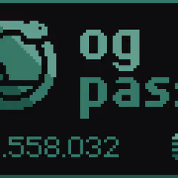 Balboa OG Pass #101