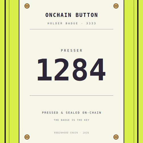 ONCHAIN BUTTON #1284