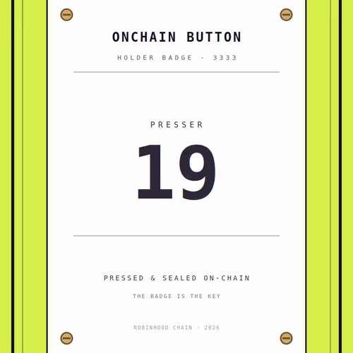 ONCHAIN BUTTON #19