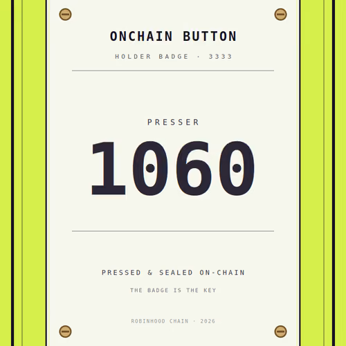 ONCHAIN BUTTON #1060