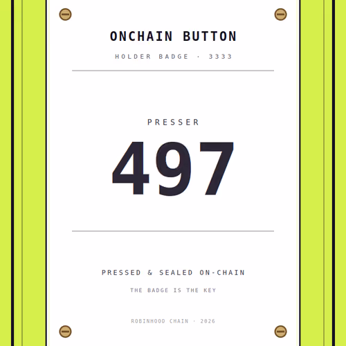 ONCHAIN BUTTON #497