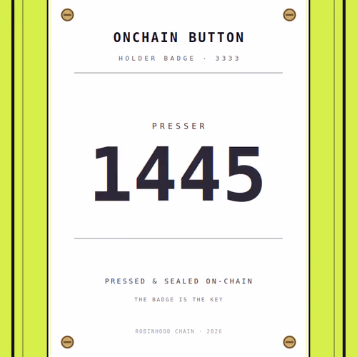 ONCHAIN BUTTON #1445