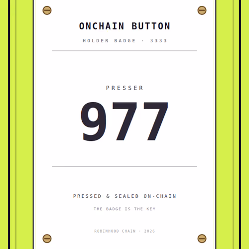 ONCHAIN BUTTON #977