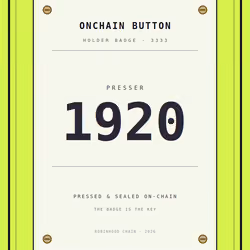 ONCHAIN BUTTON #1920