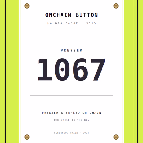 ONCHAIN BUTTON #1067