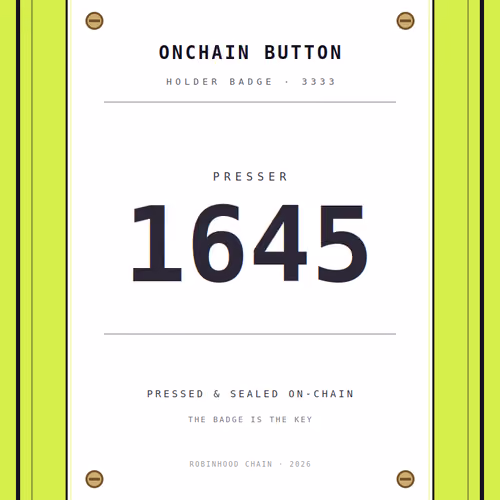 ONCHAIN BUTTON #1645