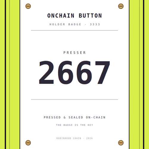 ONCHAIN BUTTON #2667