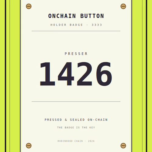 ONCHAIN BUTTON #1426