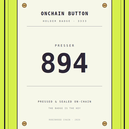 ONCHAIN BUTTON #894