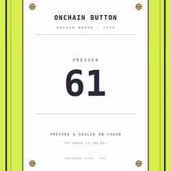 ONCHAIN BUTTON #61