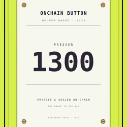 ONCHAIN BUTTON #1300