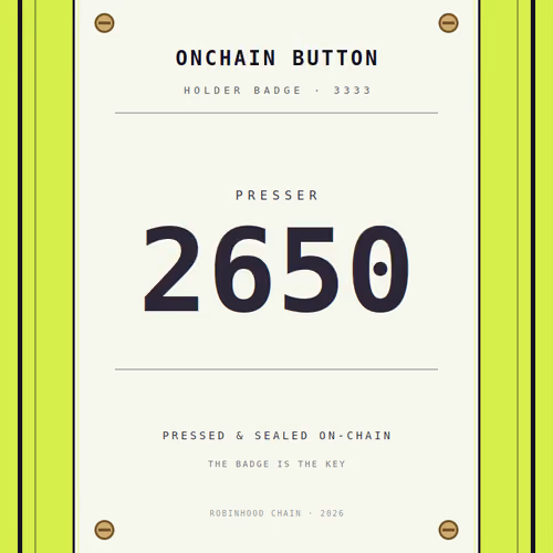 ONCHAIN BUTTON #2650