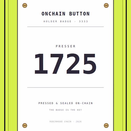 ONCHAIN BUTTON #1725