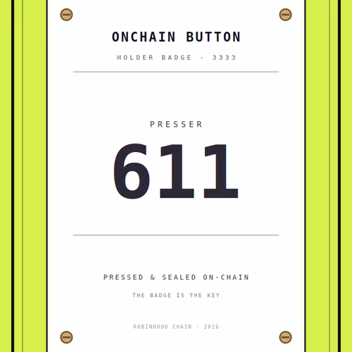 ONCHAIN BUTTON #611