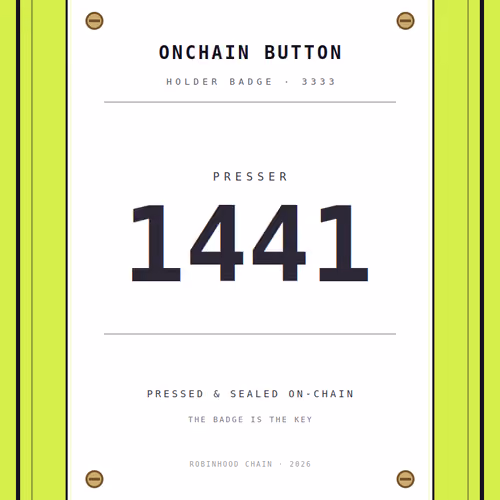 ONCHAIN BUTTON #1441