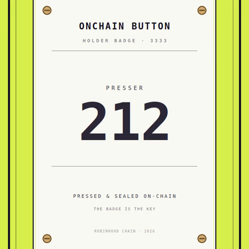 ONCHAIN BUTTON #212