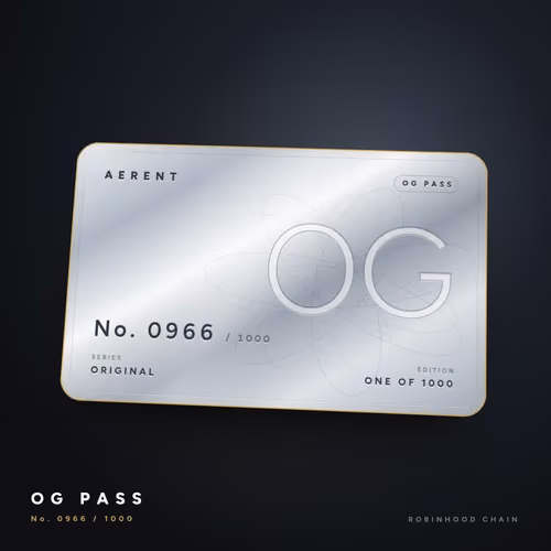 AERENT OG Pass #0966