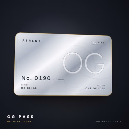 AERENT OG Pass #0190