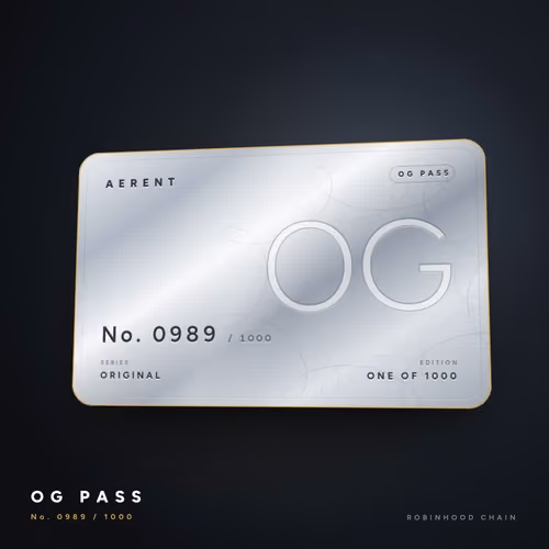 AERENT OG Pass #0989